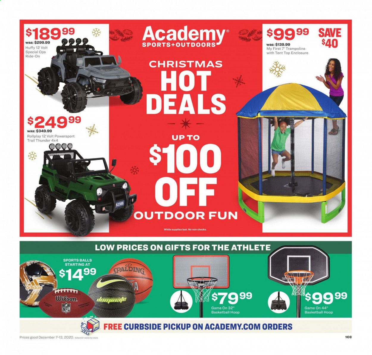 Academy Sports Weekly Ad Flyer December 7 to December 13