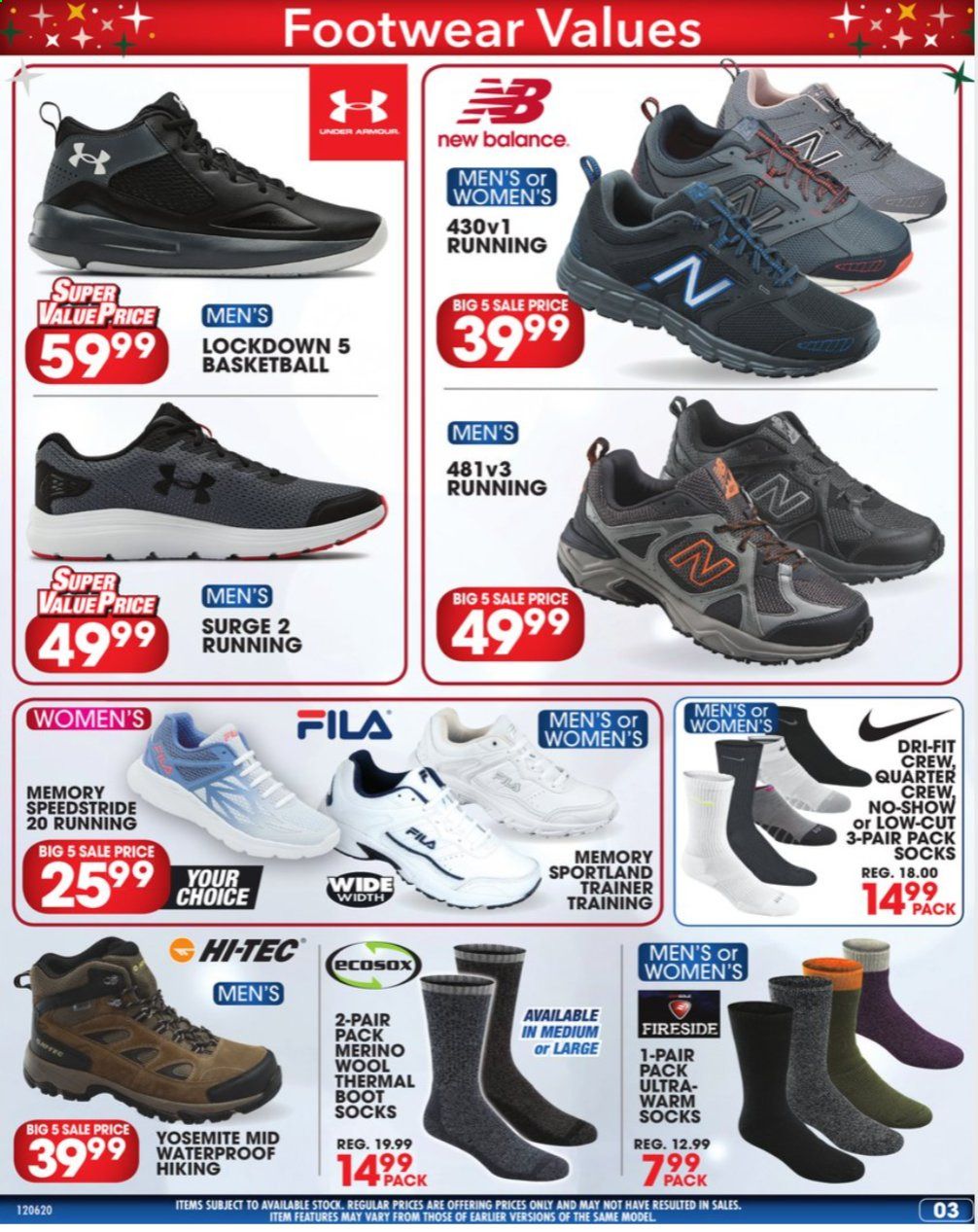 Big 5 Weekly Ad Flyer December 6 to December 12