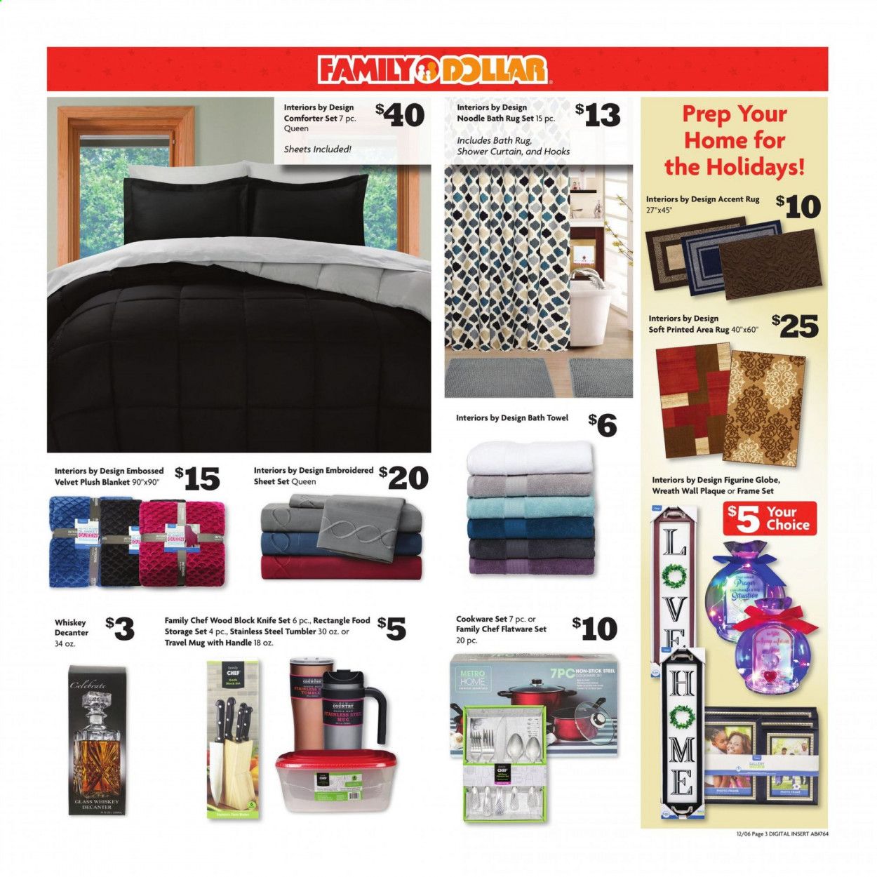 Family Dollar Weekly Ad Flyer December 6 to December 12
