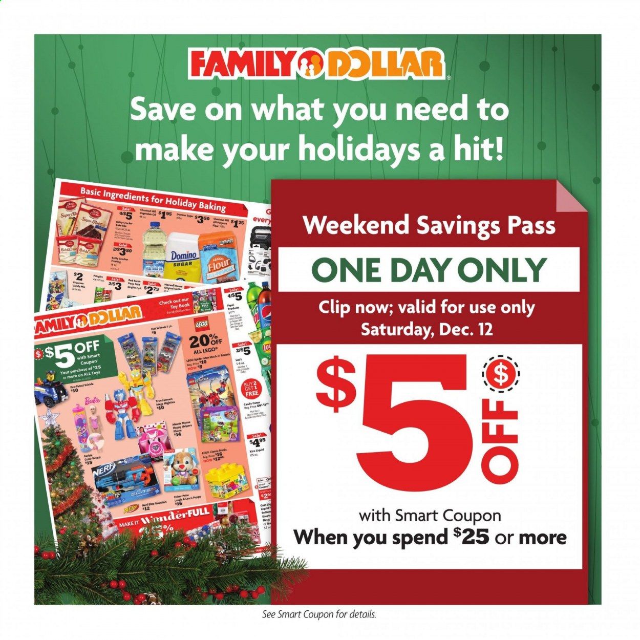 Family Dollar Weekly Ad Flyer December 6 to December 12