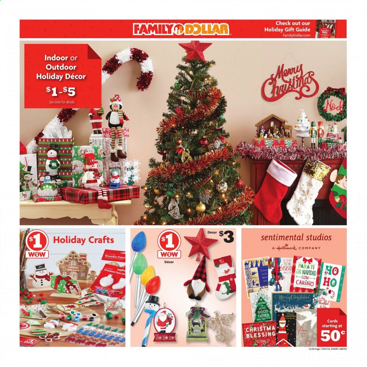 Family Dollar Weekly Ad Flyer December 6 to December 12
