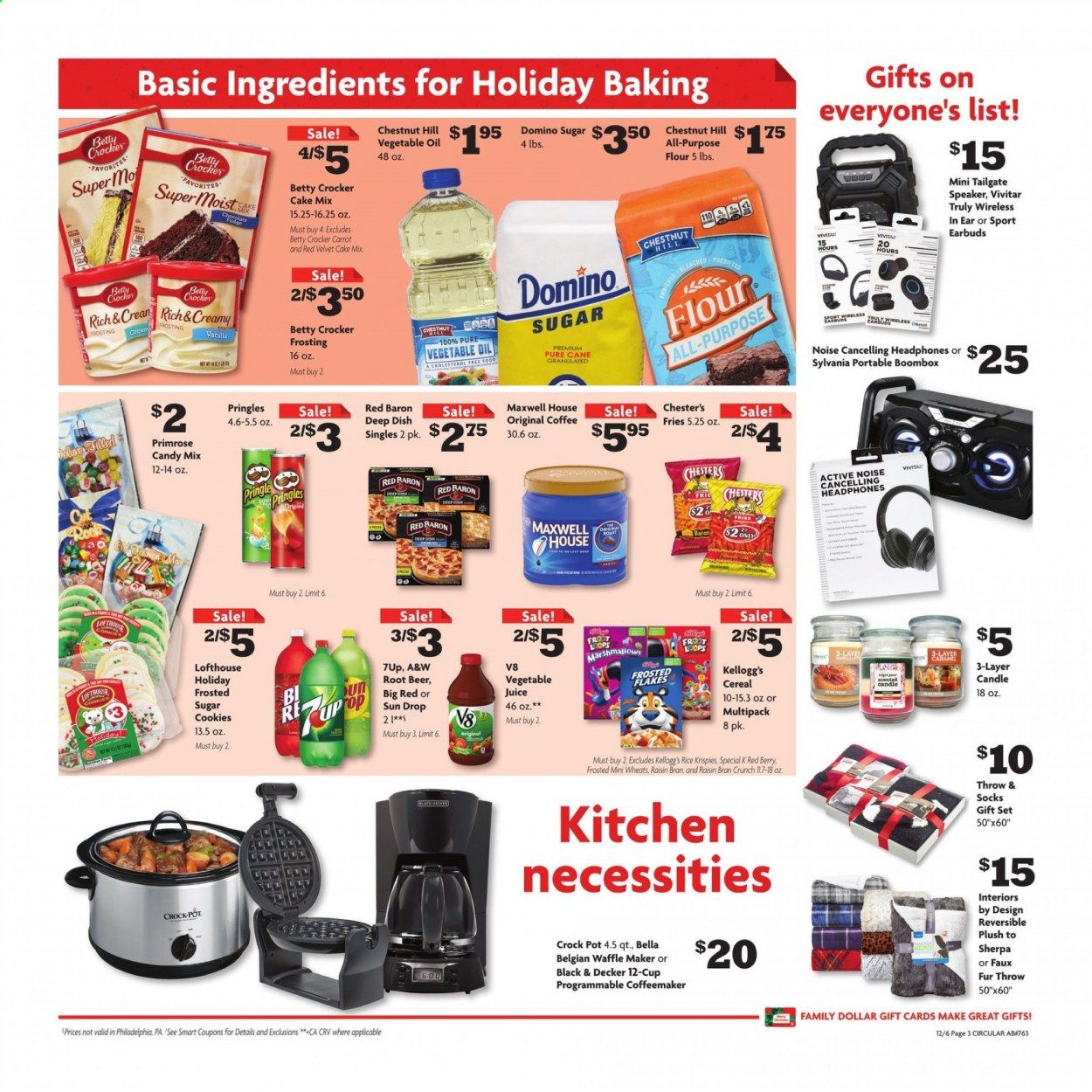 Family Dollar Weekly Ad Flyer December 6 to December 12