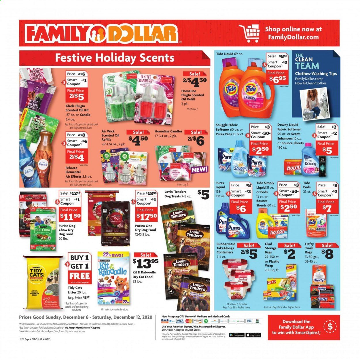 Family Dollar Weekly Ad Flyer December 6 to December 12