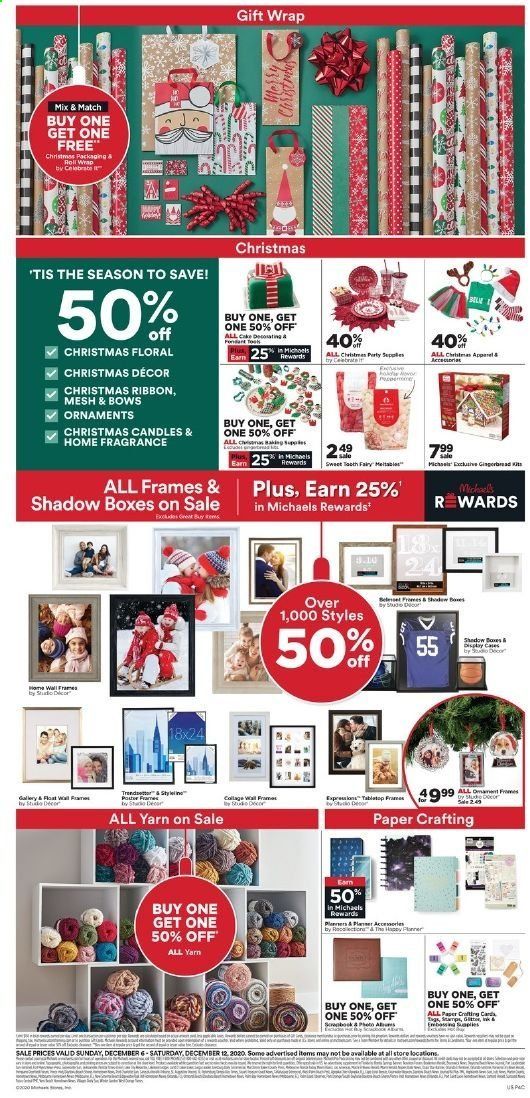 Michaels Weekly Ad Flyer December 6 to December 12