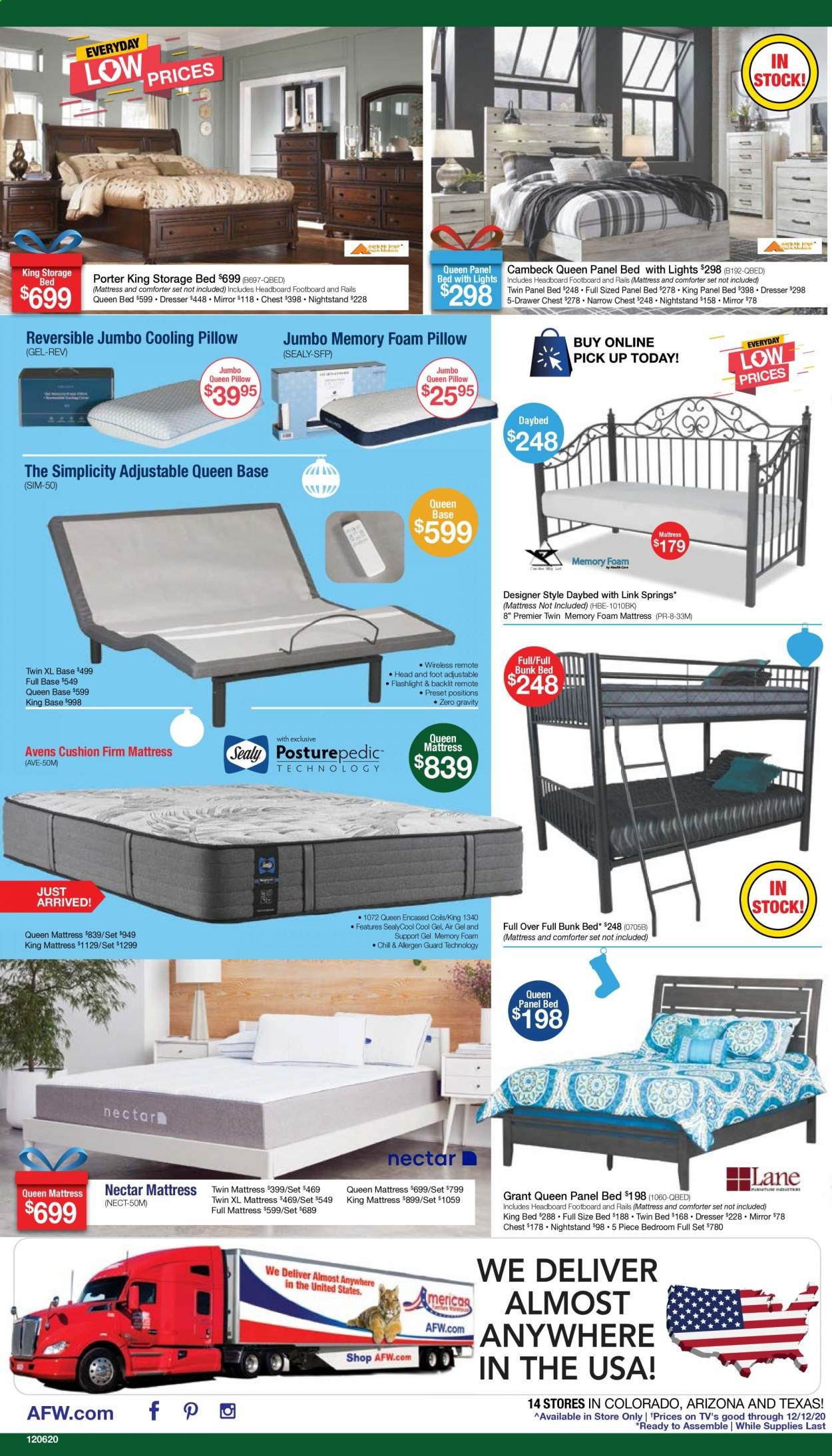 American Furniture Warehouse (CO) Weekly Ad Flyer December 6 to December 12