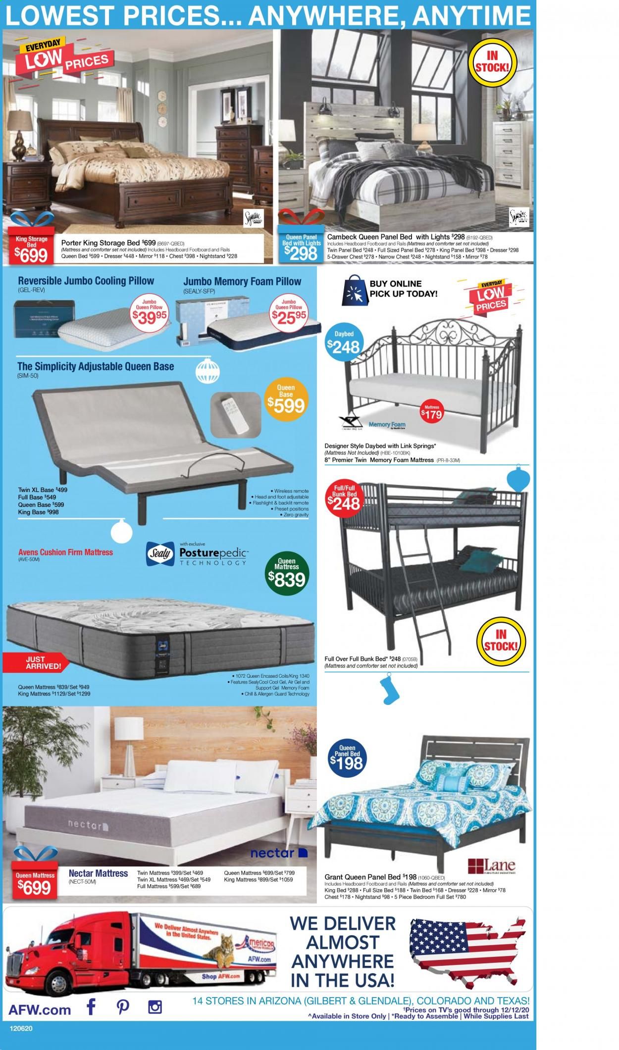 American Furniture Warehouse Weekly Ad Flyer December 6 to December 12