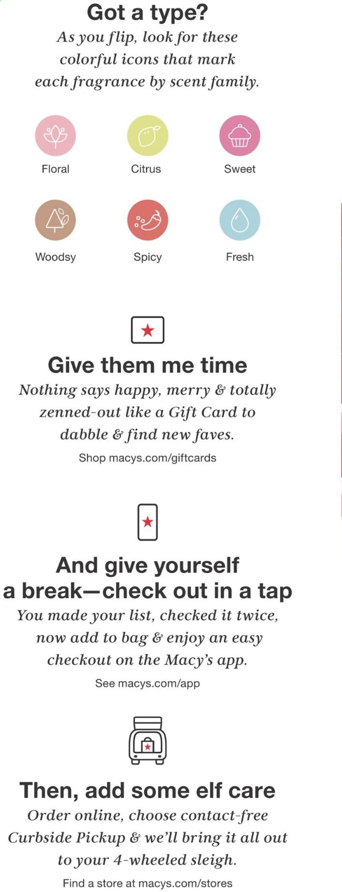 Macy's Weekly Ad Flyer December 5 to December 25