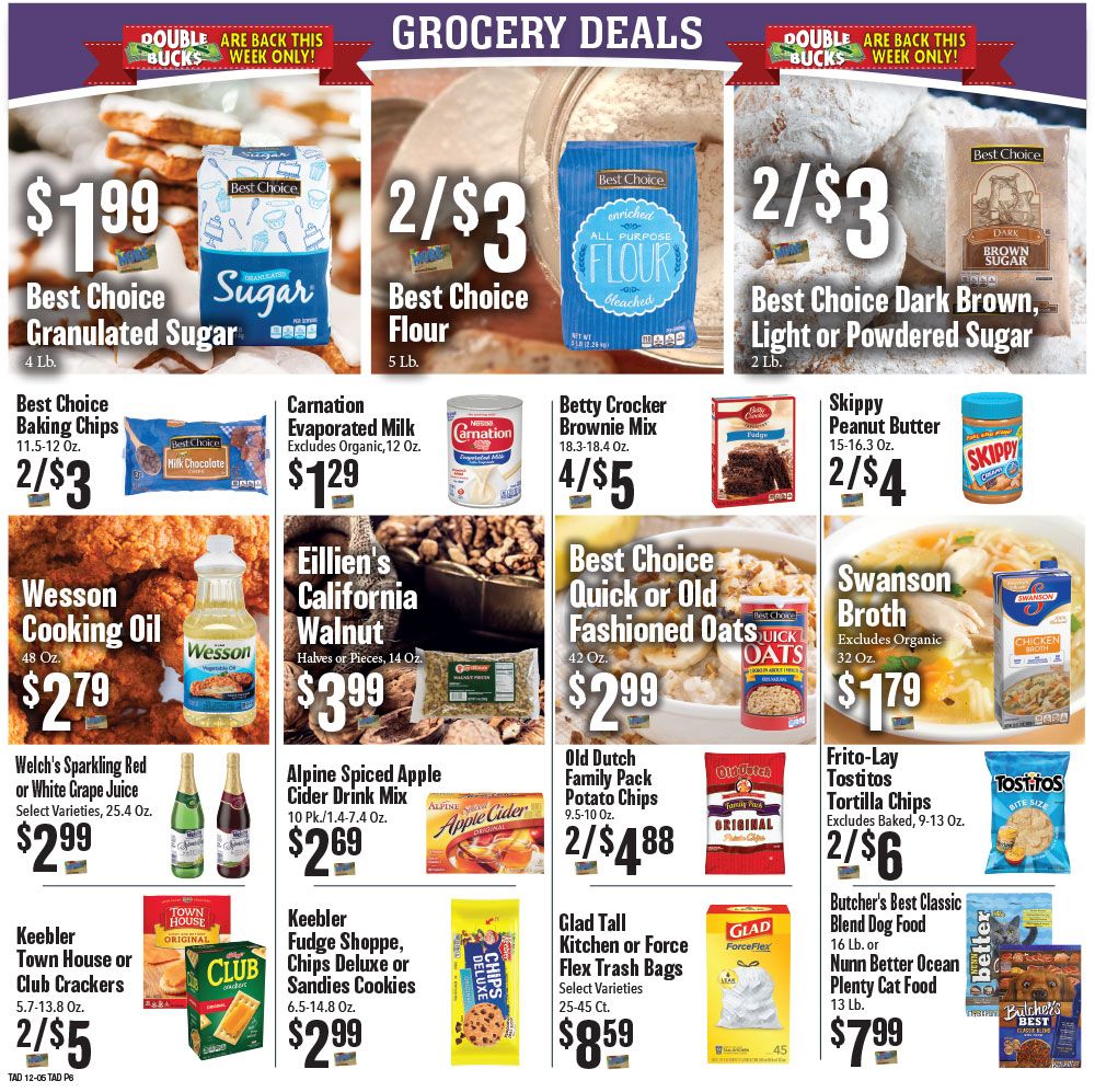 Tadych's Holiday Weekly Ad Flyer December 7 to December 13, 2020