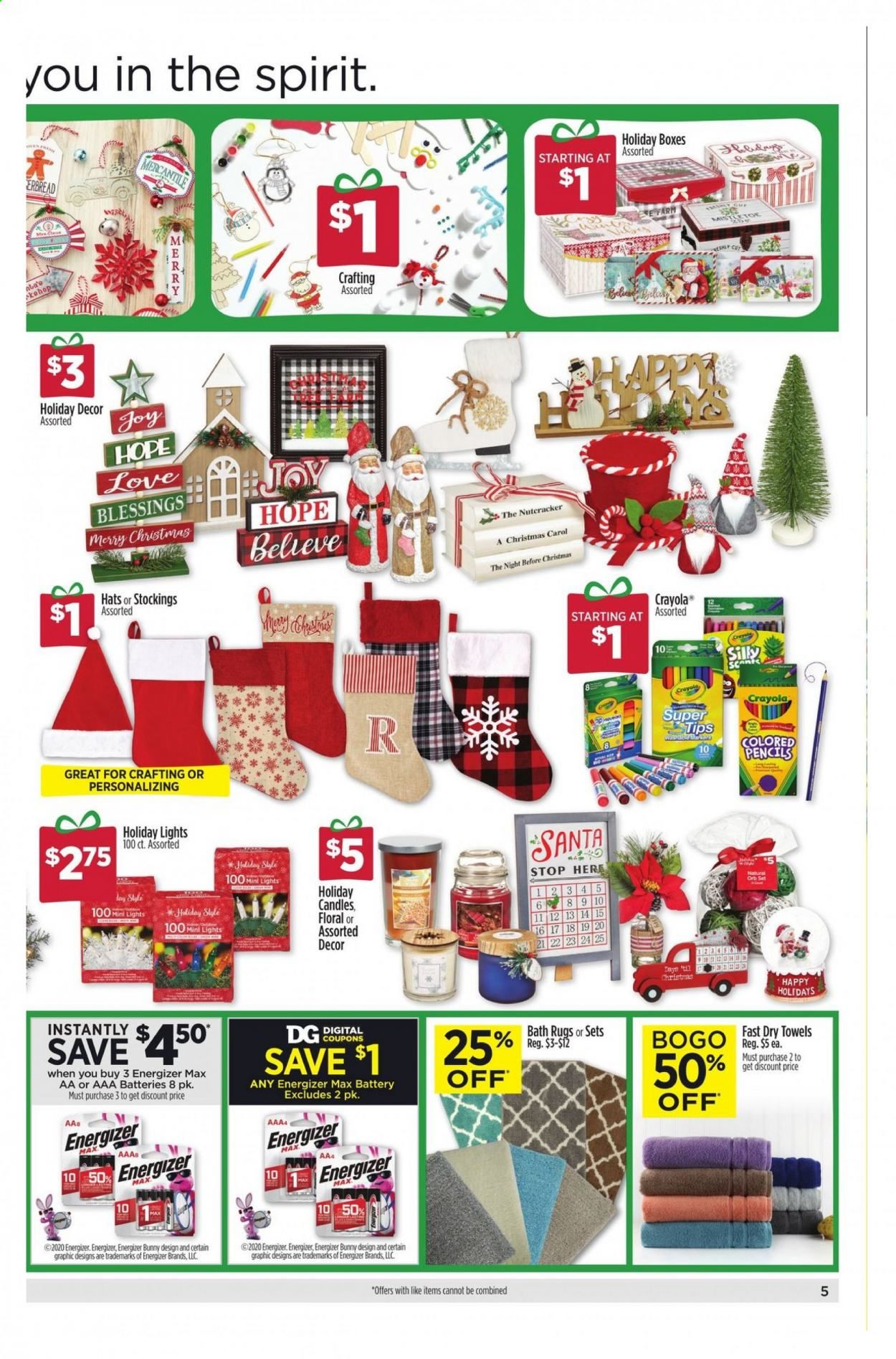 Dollar General (IA, LA, MI, MN, NE, NY, OH, OK, PA) Weekly Ad Flyer December 6 to December 12