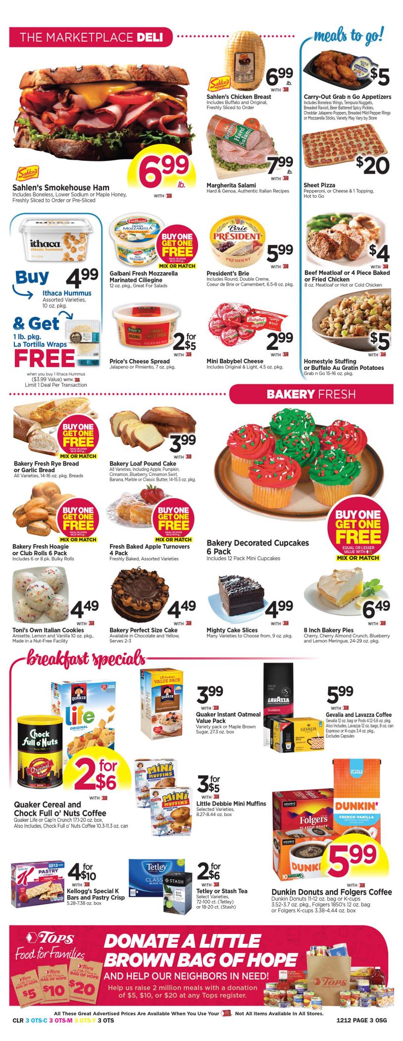 Tops Friendly Markets Holiday Weekly Ad Flyer December 6 to December 12, 2020