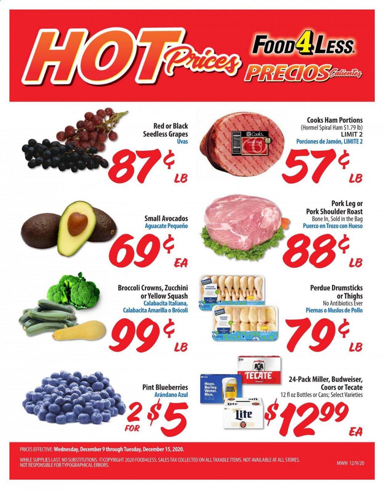 Food 4 Less (IL) Weekly Ad Flyer December 9 to December 15