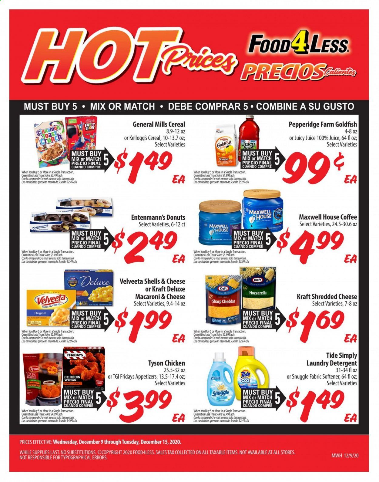 Food 4 Less (IL) Weekly Ad Flyer December 9 to December 15
