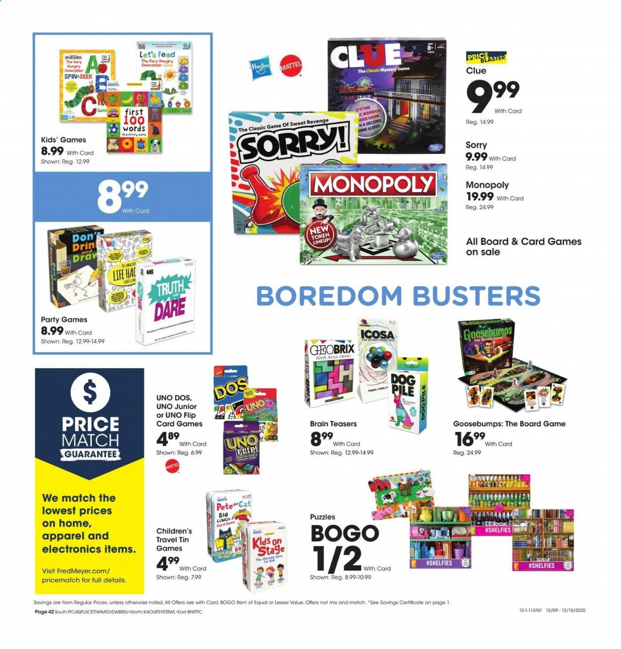Fred Meyer Weekly Ad Flyer December 9 to December 15
