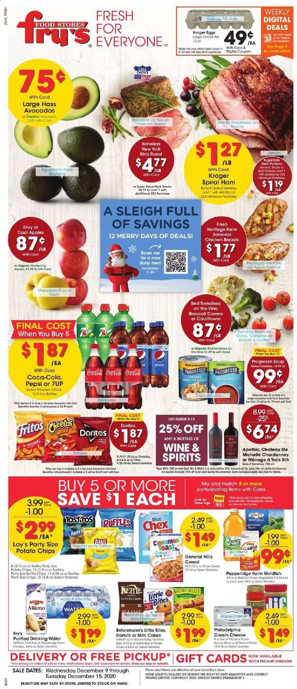 Fry’s (AZ) Weekly Ad Flyer December 9 to December 15
