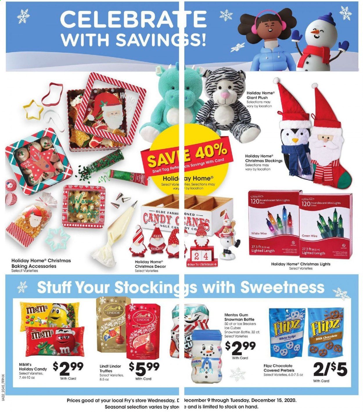 Fry’s (AZ) Weekly Ad Flyer December 9 to December 15