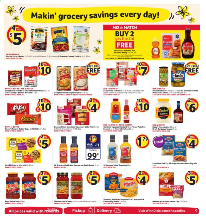 Winn Dixie (AL, FL, GA, LA, MS) Weekly Ad Flyer December 9 to December 15