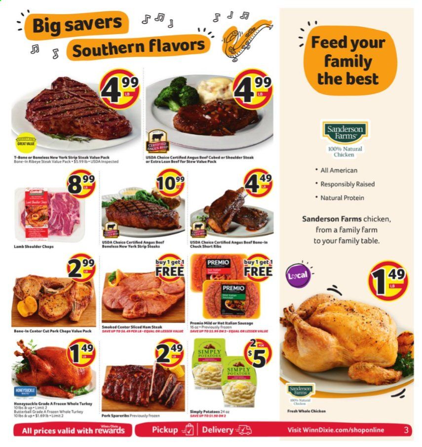 Winn Dixie (AL, FL, GA, LA, MS) Weekly Ad Flyer December 9 to December 15