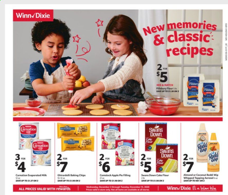 Winn Dixie (AL, FL, GA, LA, MS) Weekly Ad Flyer December 2 to December 15