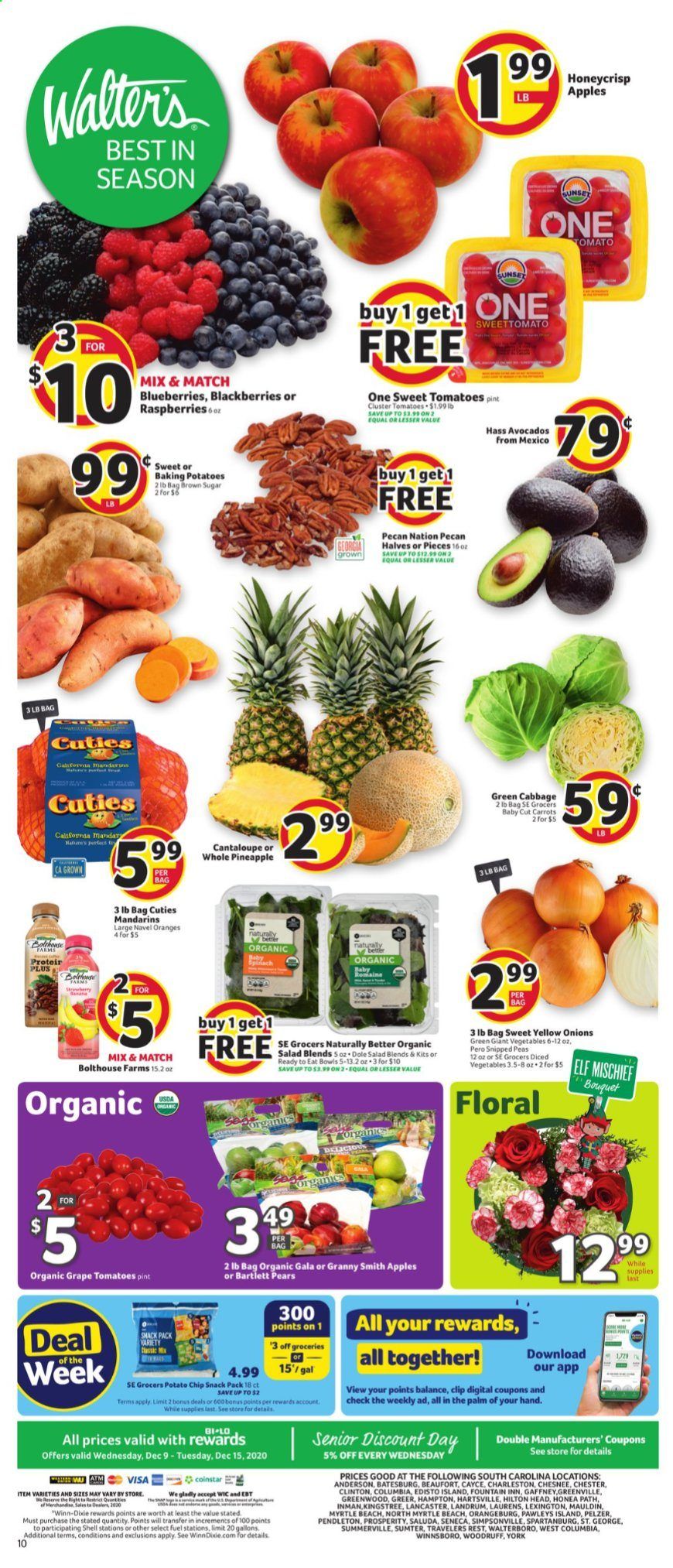 BI-LO Weekly Ad Flyer December 9 to December 15