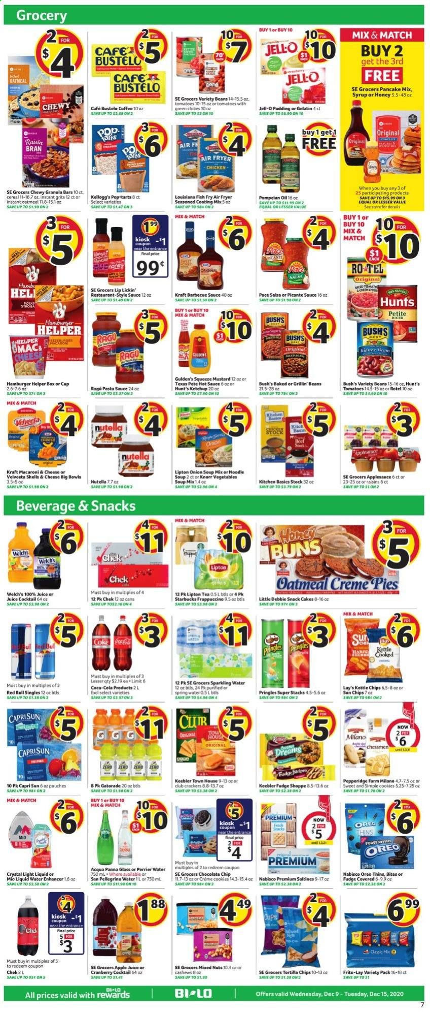 BI-LO Weekly Ad Flyer December 9 to December 15