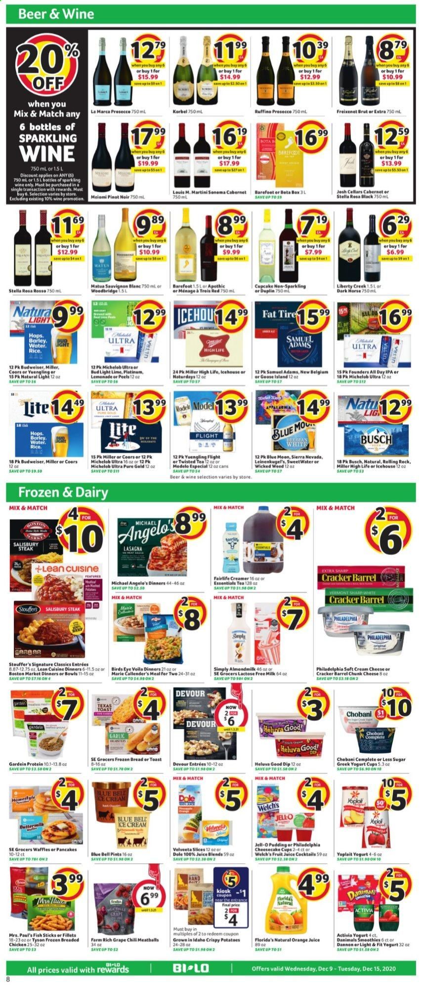 BI-LO Weekly Ad Flyer December 9 to December 15