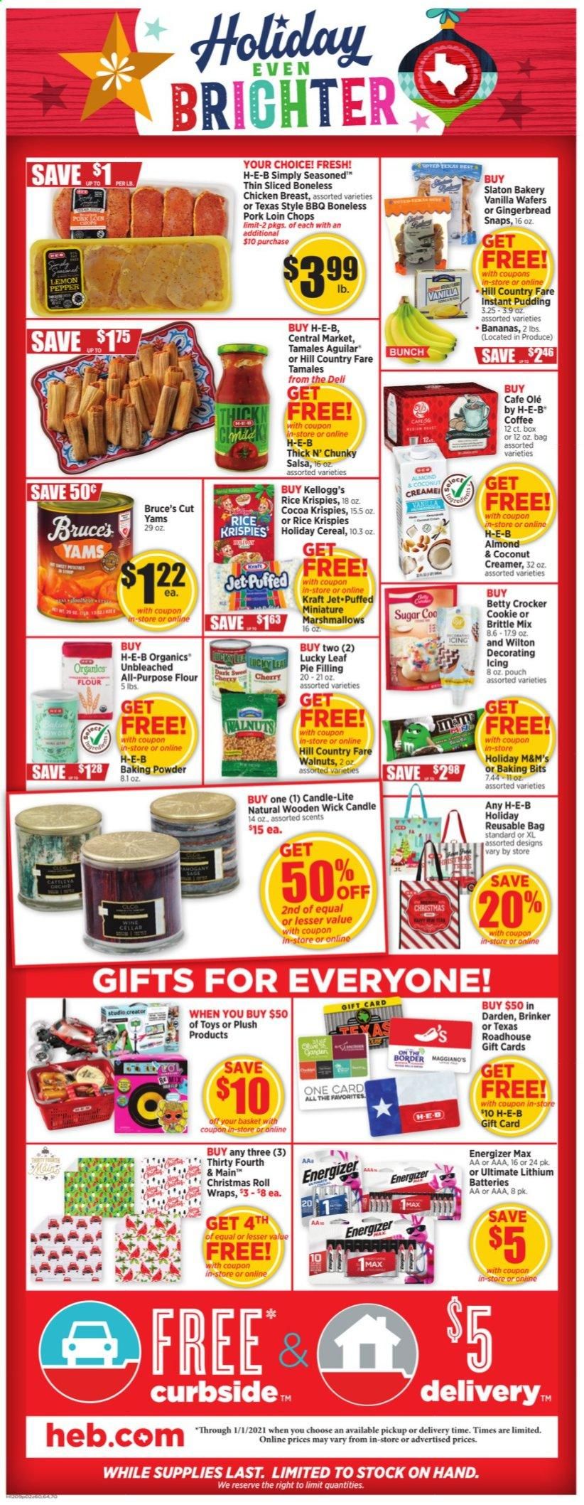 H-E-B (TX) Weekly Ad Flyer December 9 to December 15