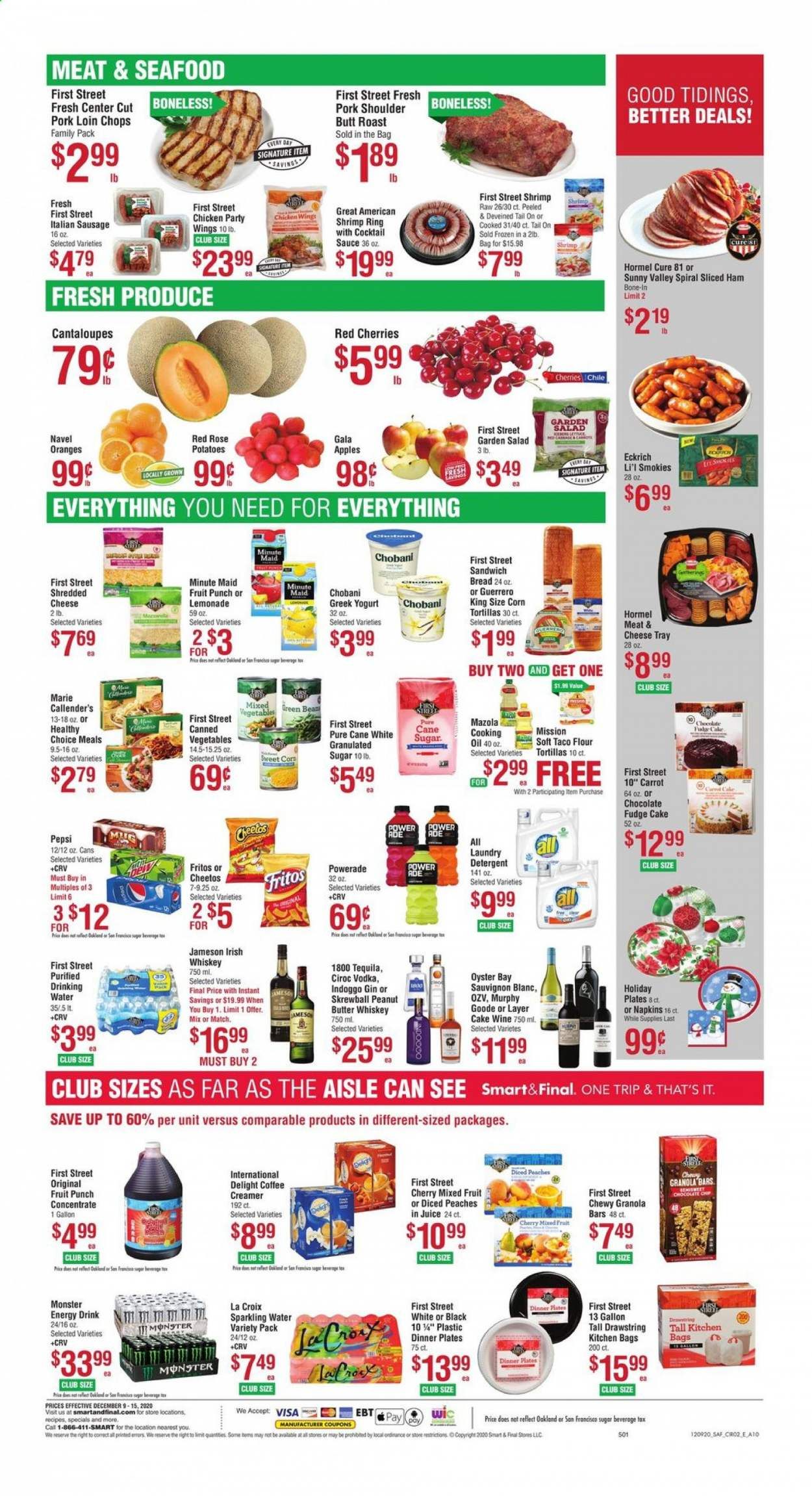 Smart & Final (AZ, CA, NV) Weekly Ad Flyer December 9 to December 15