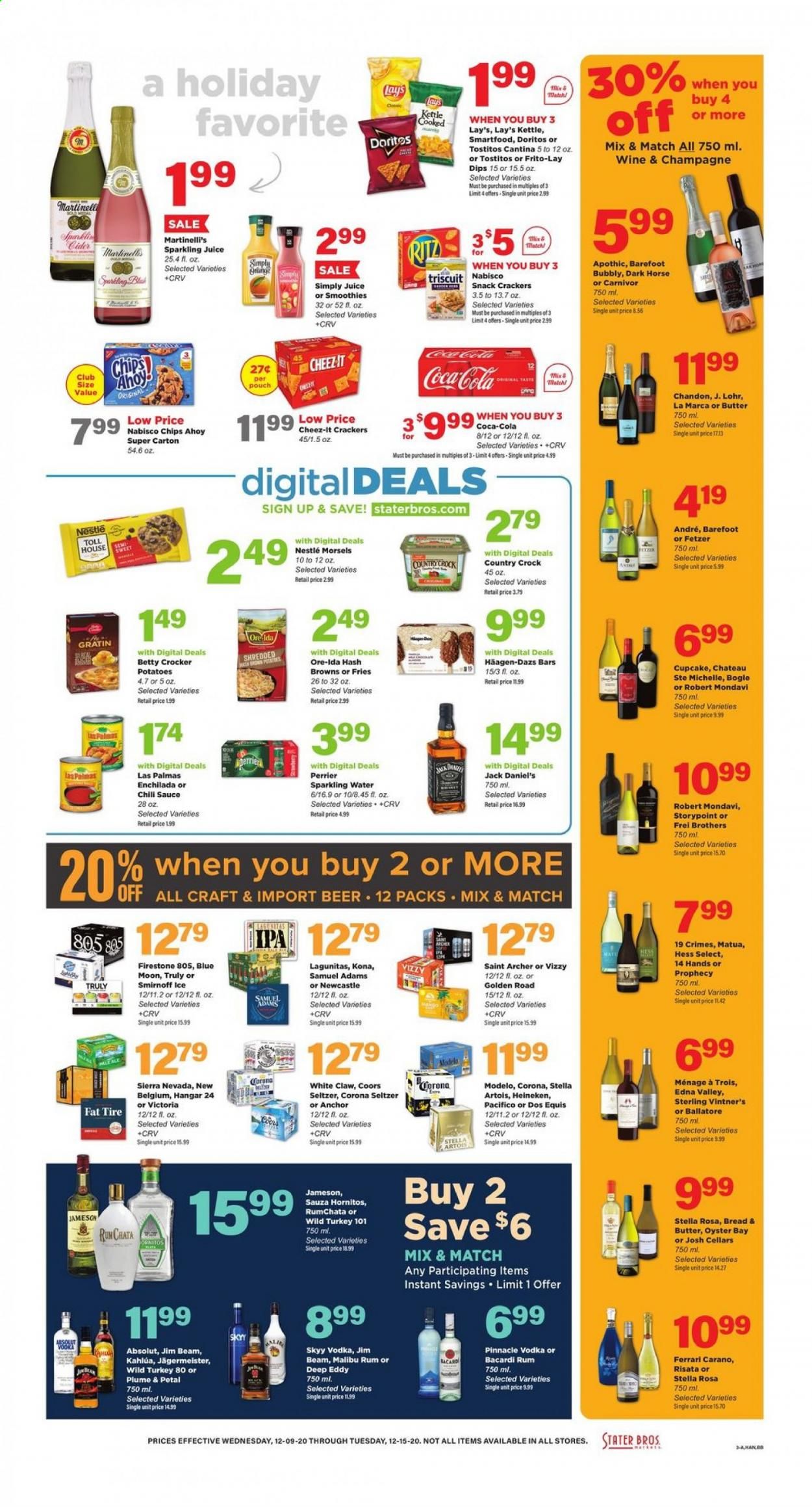 Stater Bros. Weekly Ad Flyer December 9 to December 15