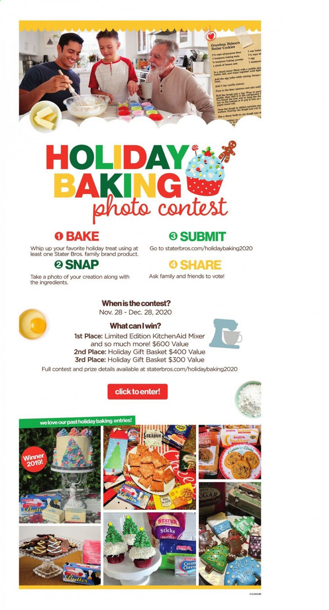 Stater Bros. Weekly Ad Flyer December 9 to December 15
