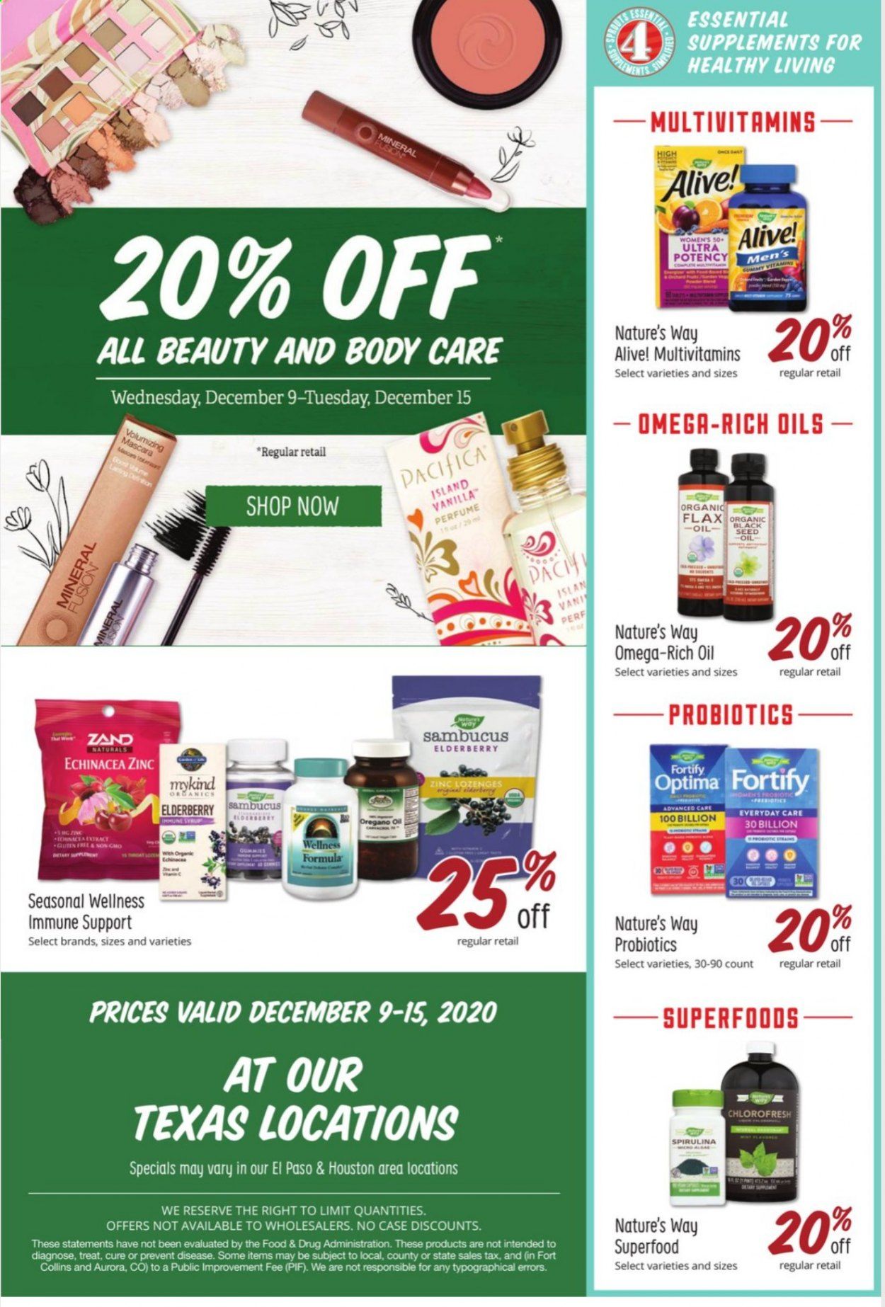 Sprouts Weekly Ad Flyer December 9 to December 15