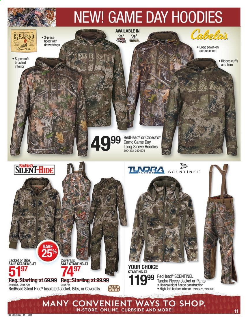 Cabela's Weekly Ad Flyer December 10 to December 16
