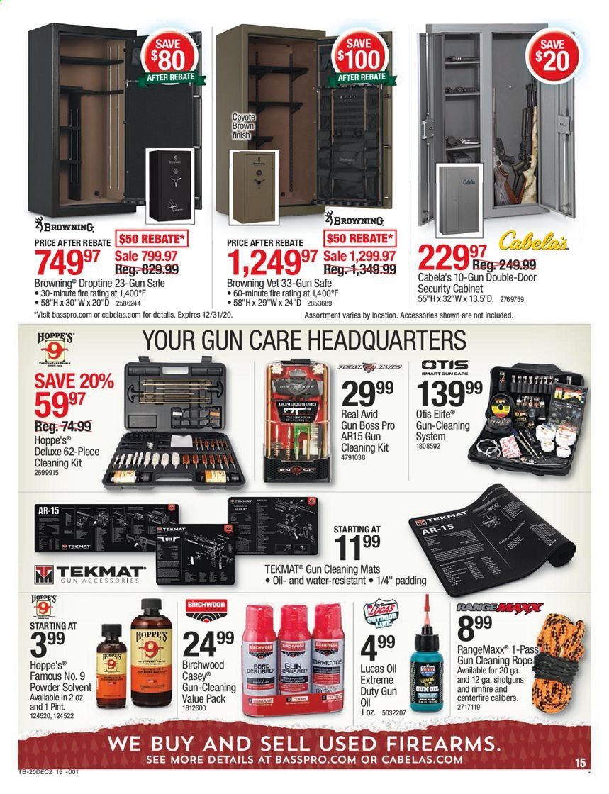 Cabela's Weekly Ad Flyer December 10 to December 16