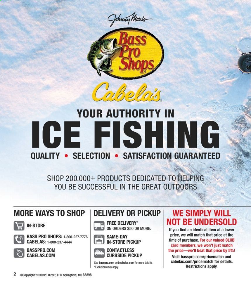 Cabela's Weekly Ad Flyer December 8 to February 6