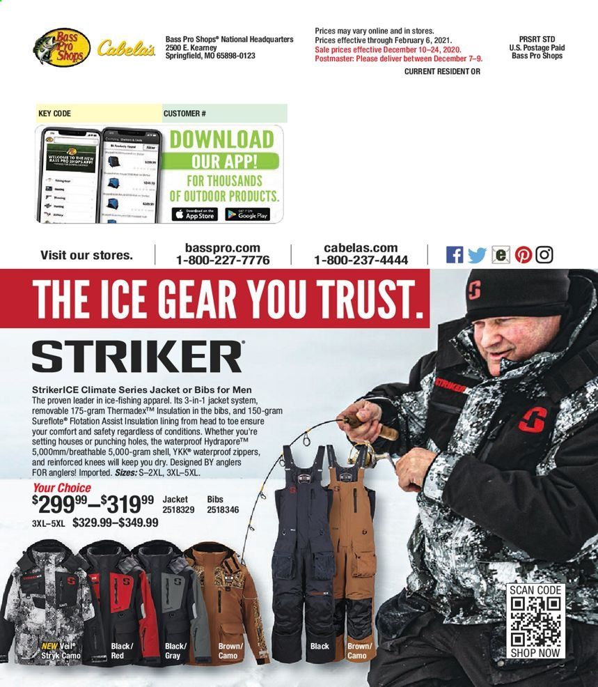 Cabela's Weekly Ad Flyer December 8 to February 6
