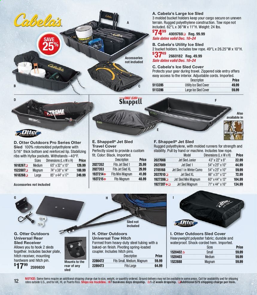 Bass Pro Shops Weekly Ad Flyer December 8 to February 6