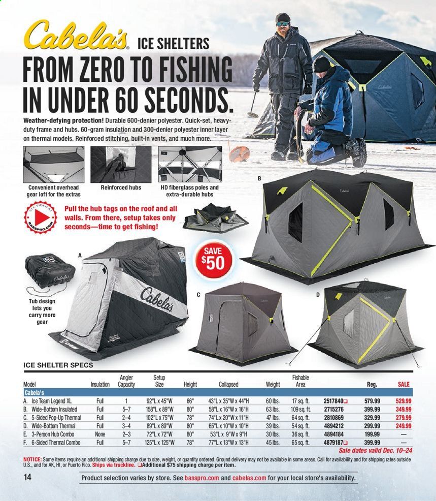 Bass Pro Shops Weekly Ad Flyer December 8 to February 6