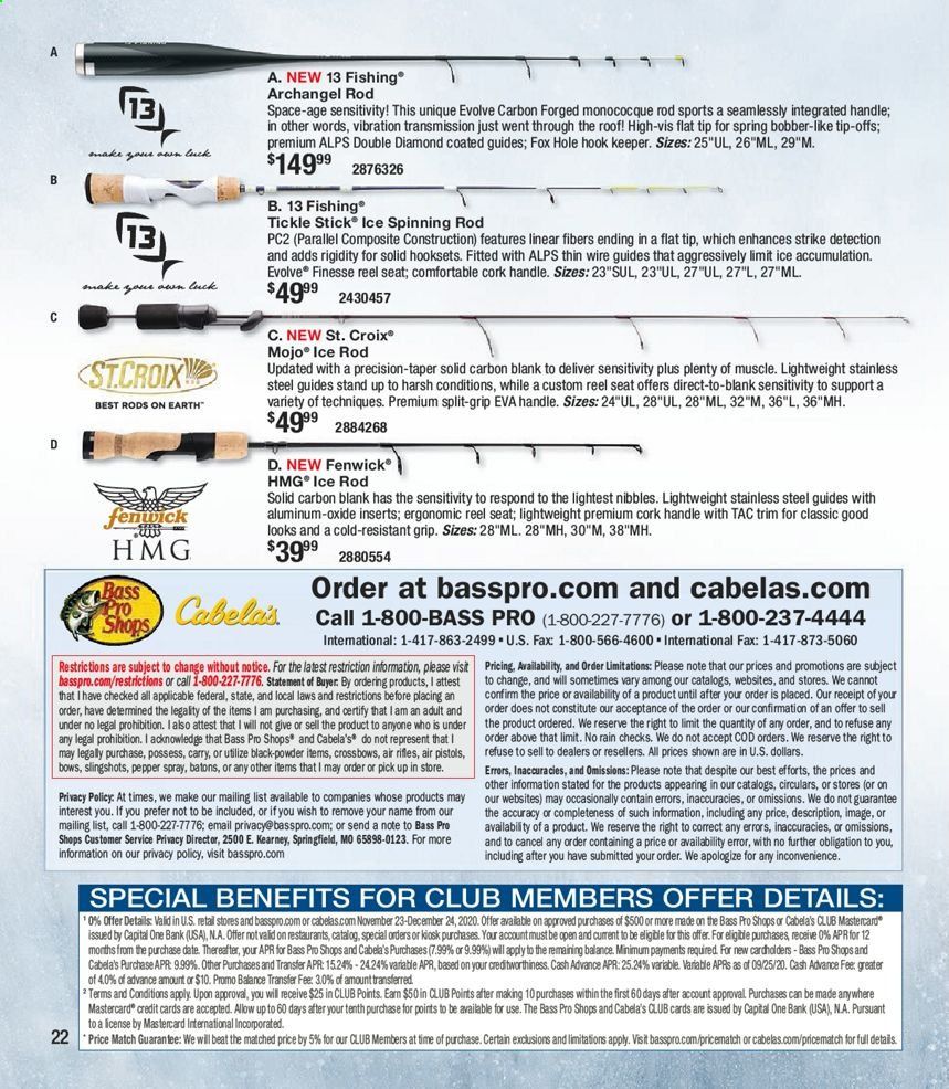 Bass Pro Shops Weekly Ad Flyer December 8 to February 6