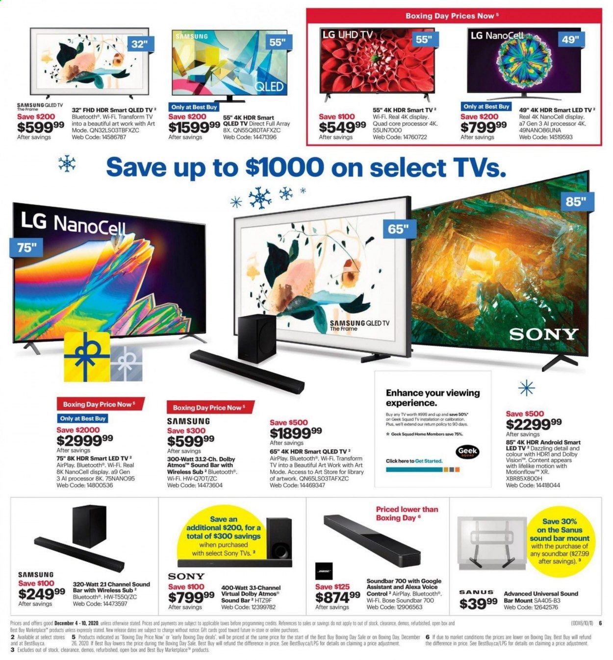 Best Buy Weekly Ad Flyer December 4 to December 10
