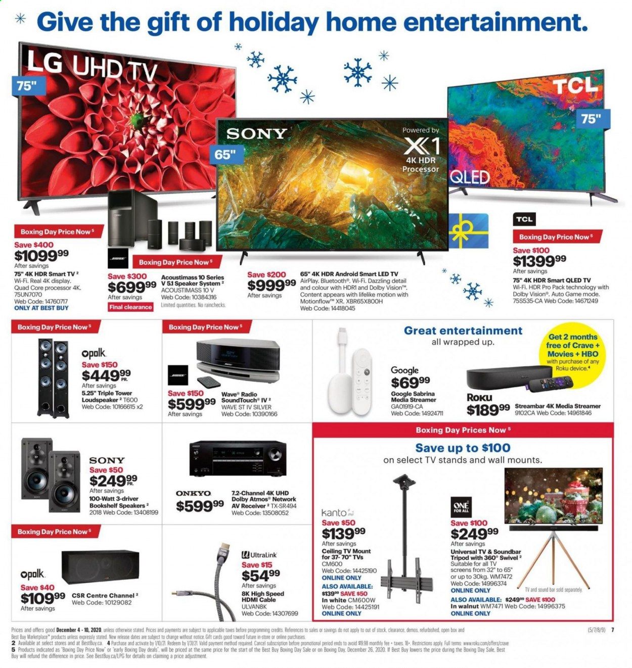 Best Buy Weekly Ad Flyer December 4 to December 10