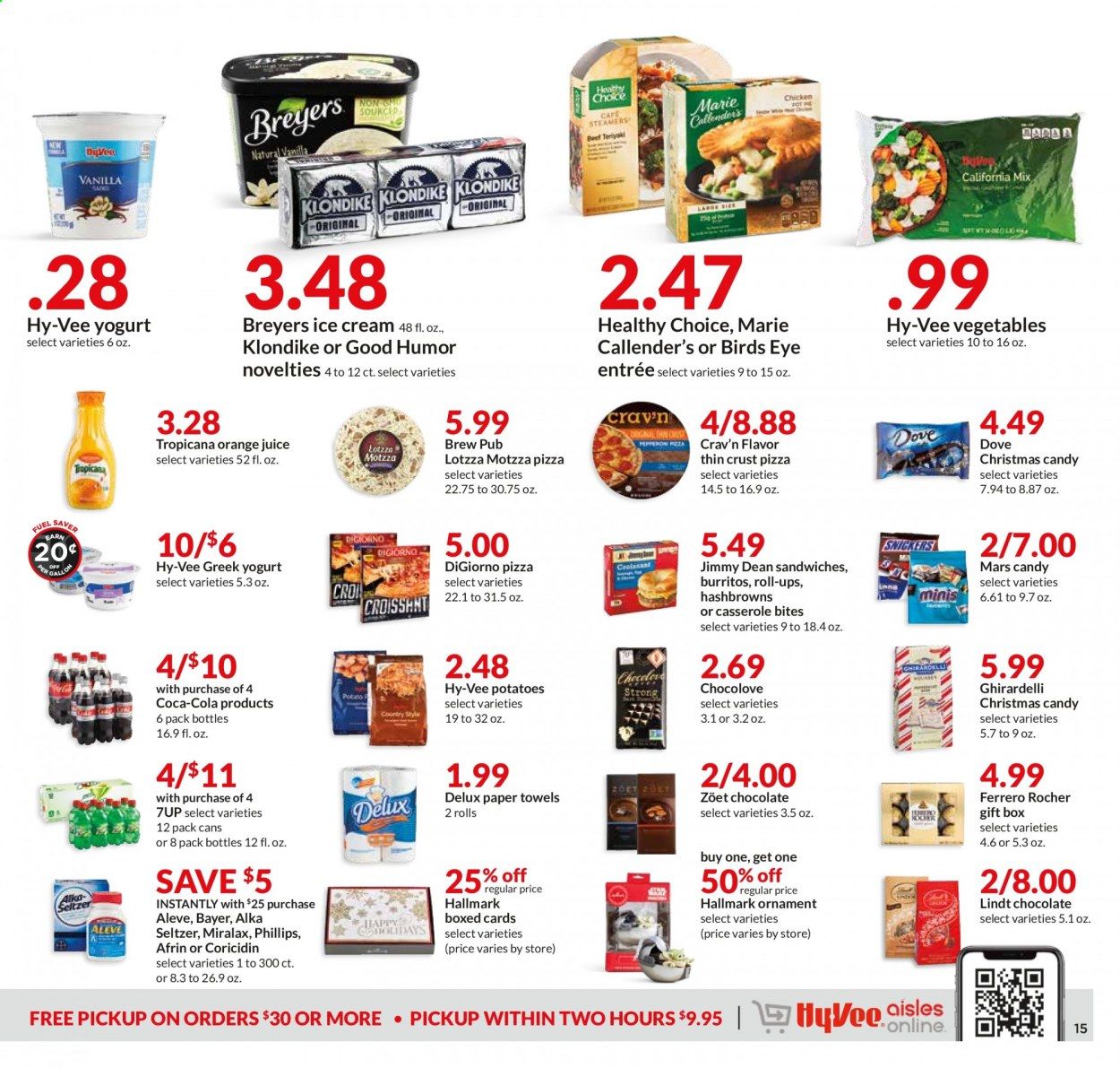 Hy-Vee (IA) Weekly Ad Flyer December 9 to December 15