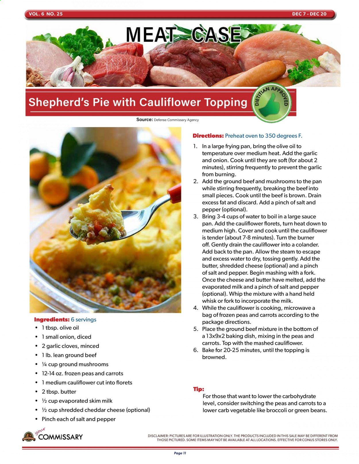 Commissary Weekly Ad Flyer December 7 to December 20