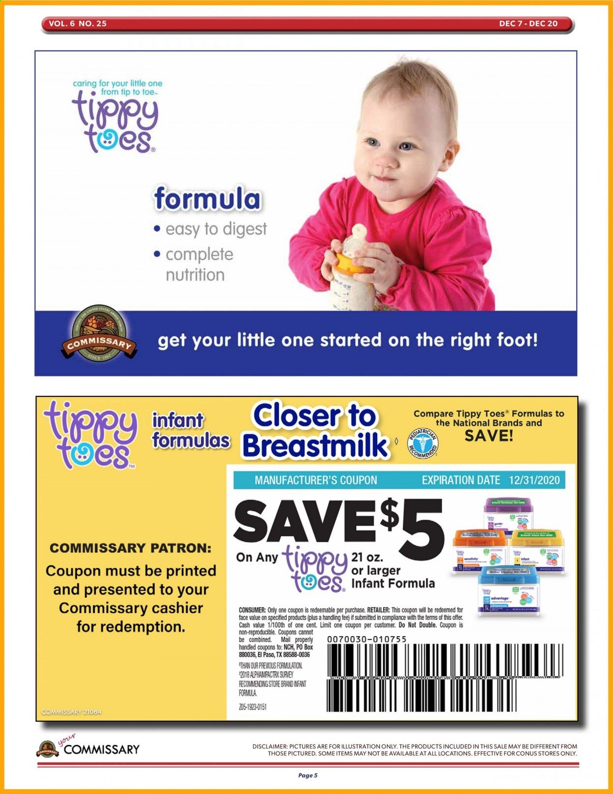 Commissary Weekly Ad Flyer December 7 to December 20