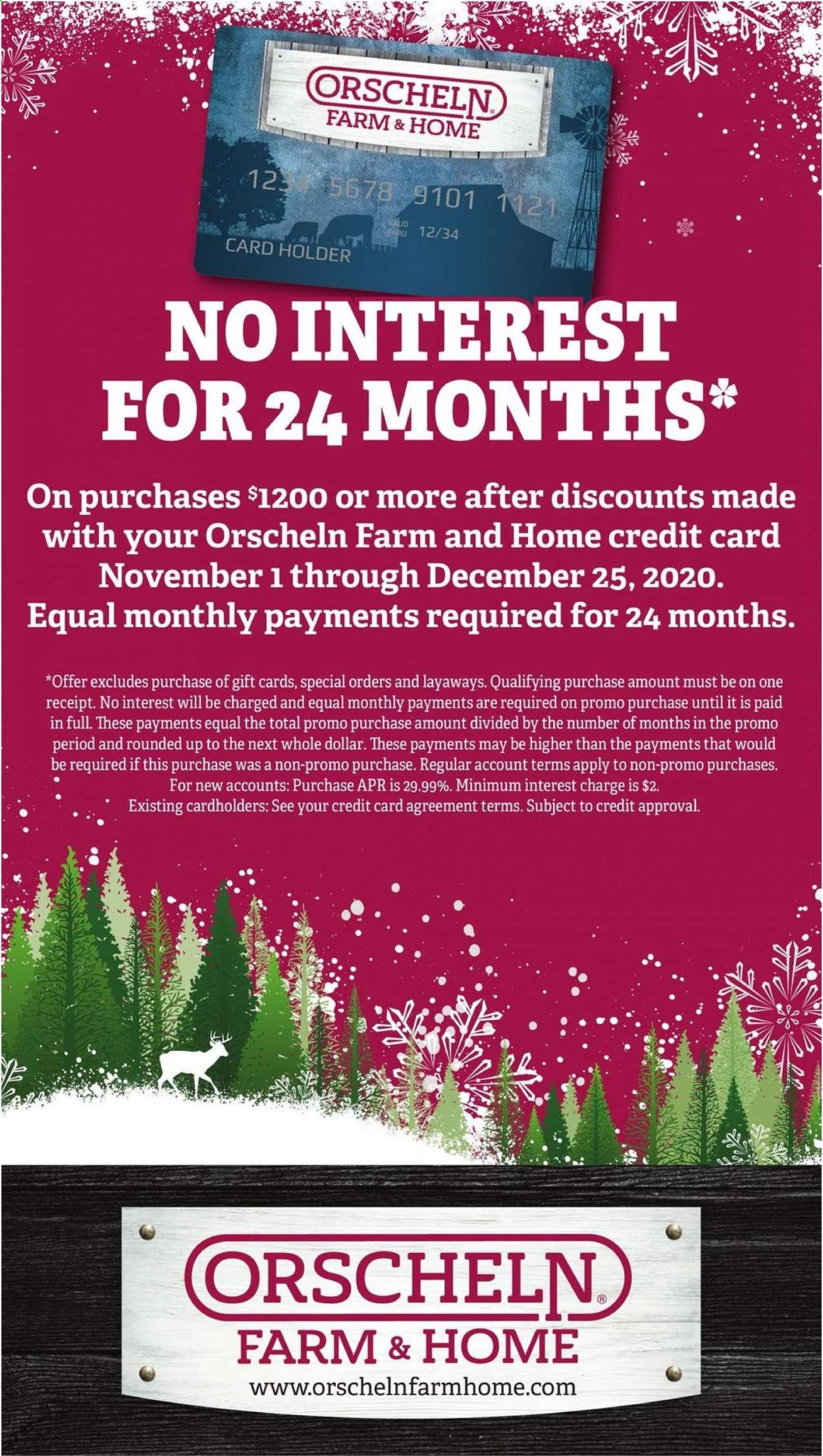 Orscheln Farm and Home Weekly Ad Flyer December 9 to December 13