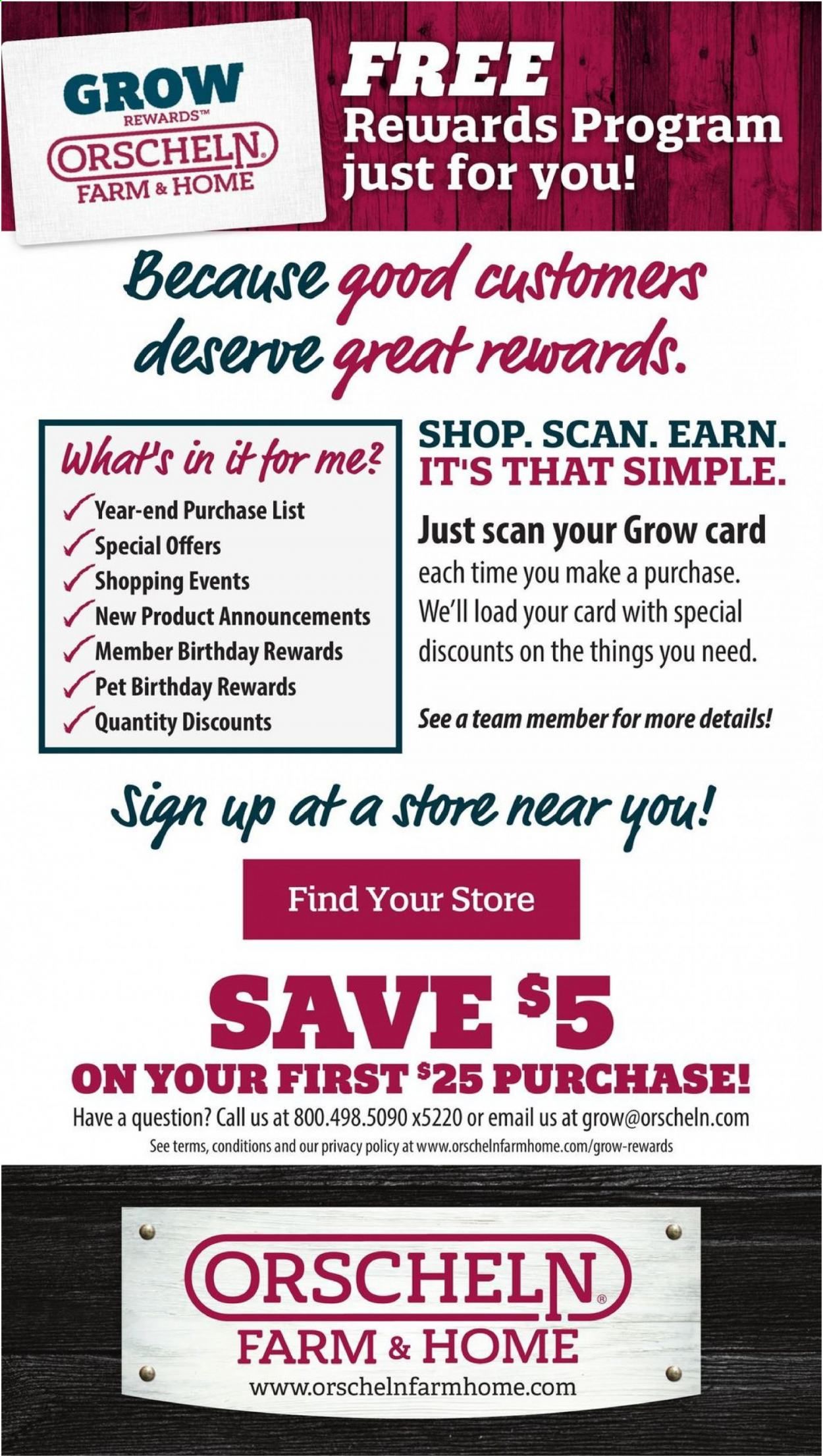 Orscheln Farm and Home Weekly Ad Flyer December 9 to December 13