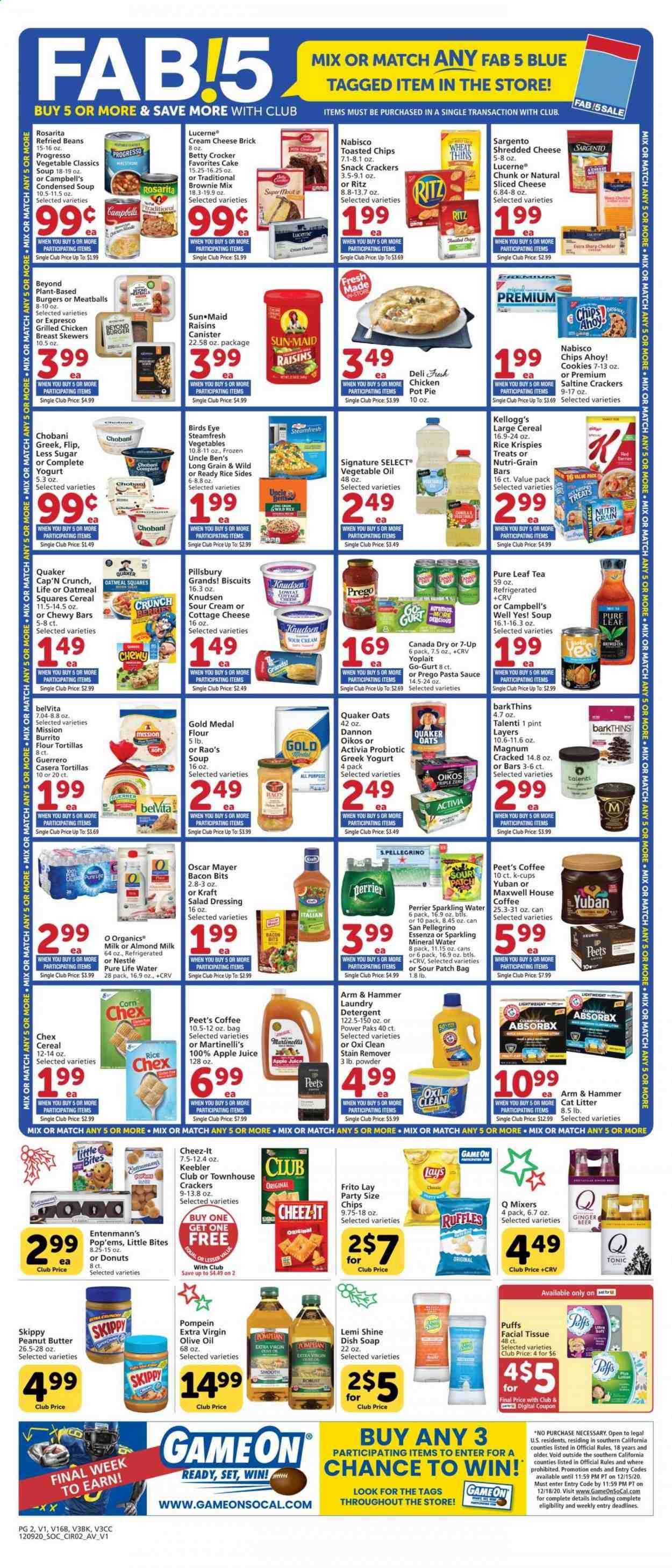 Vons (CA, NV) Weekly Ad Flyer December 9 to December 15