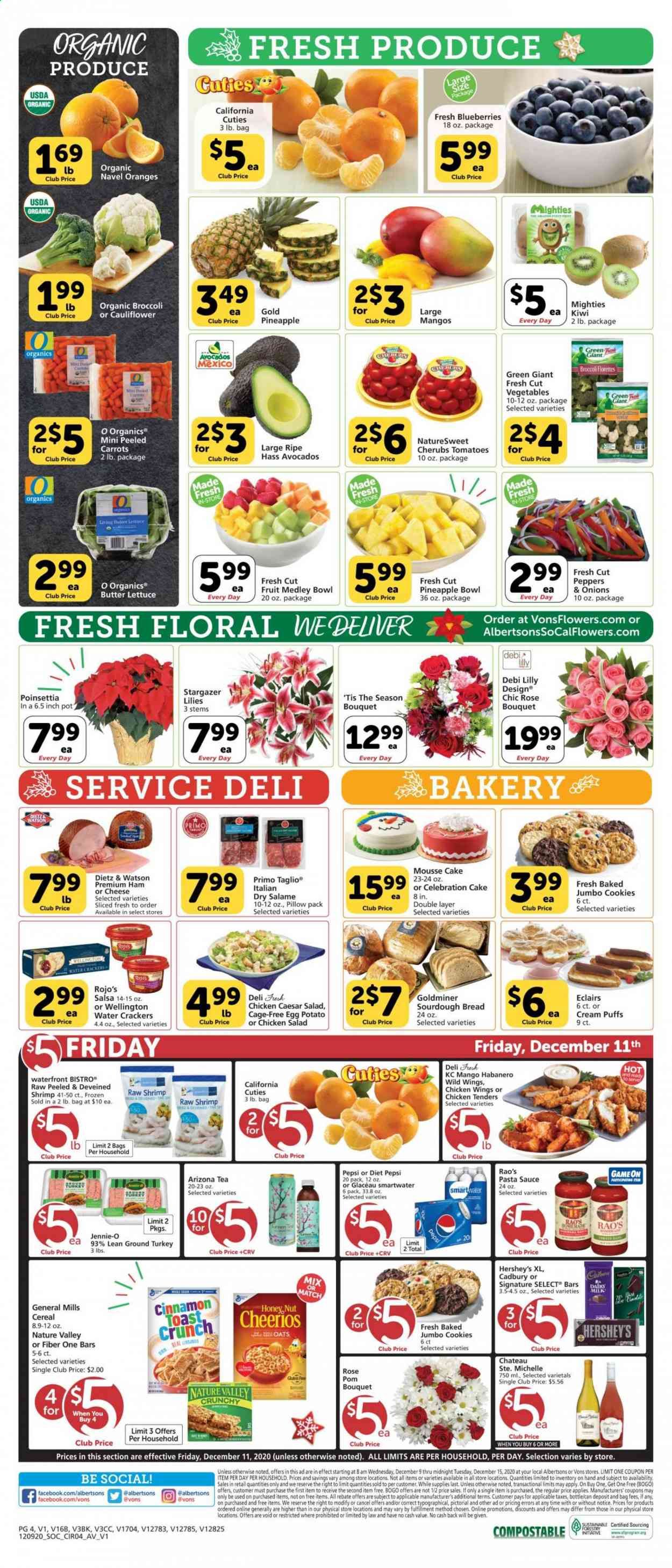 Vons (CA, NV) Weekly Ad Flyer December 9 to December 15
