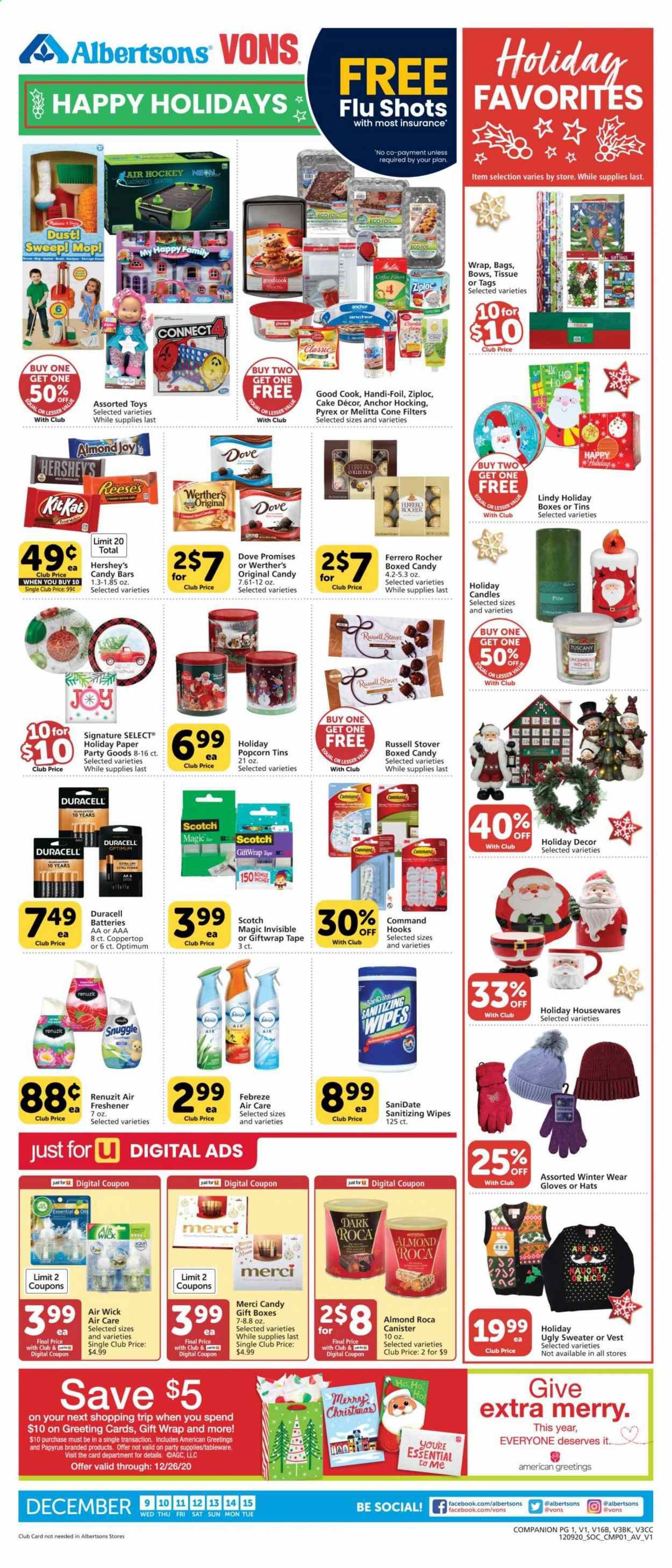 Vons (CA, NV) Weekly Ad Flyer December 9 to December 15