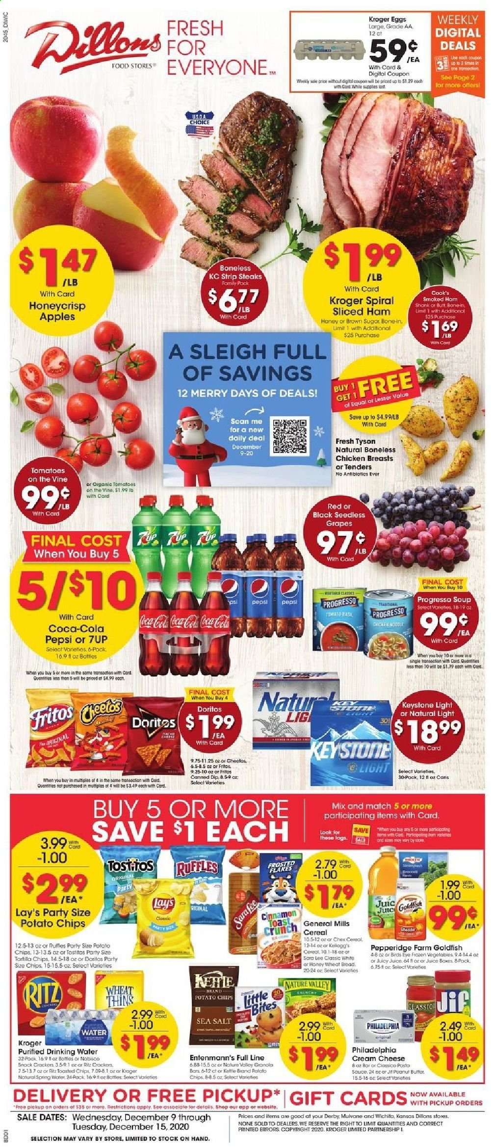 Dillons (KS) Weekly Ad Flyer December 9 to December 15