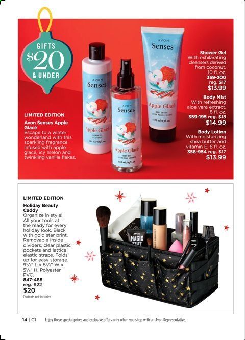 Avon Weekly Ad Flyer December 8 to December 21