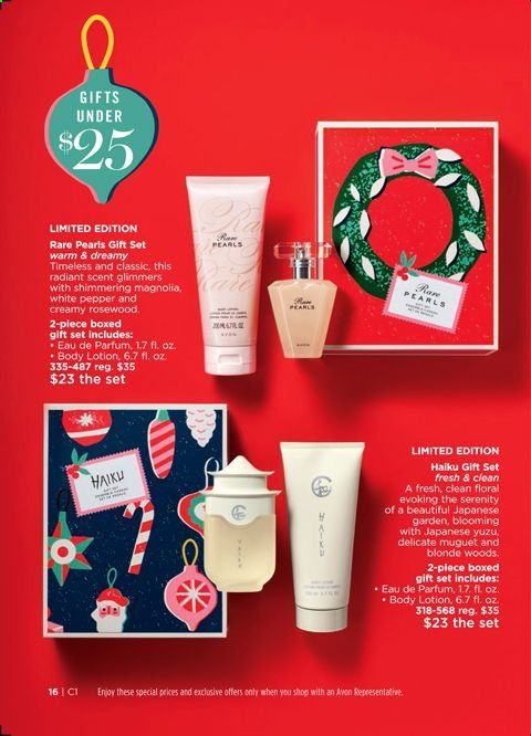 Avon Weekly Ad Flyer December 8 to December 21